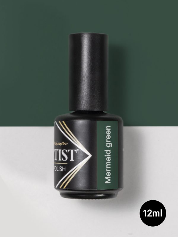Gel polish MERMAID GREEN
