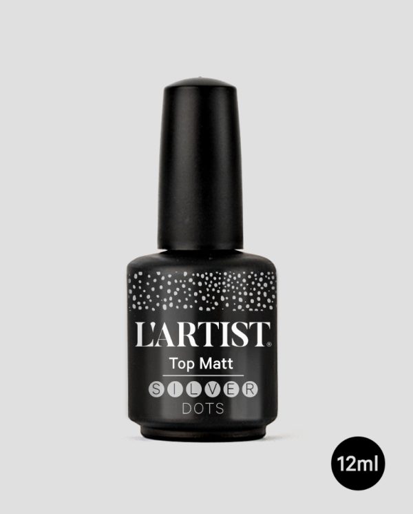 Top coat Silver Dots Mate