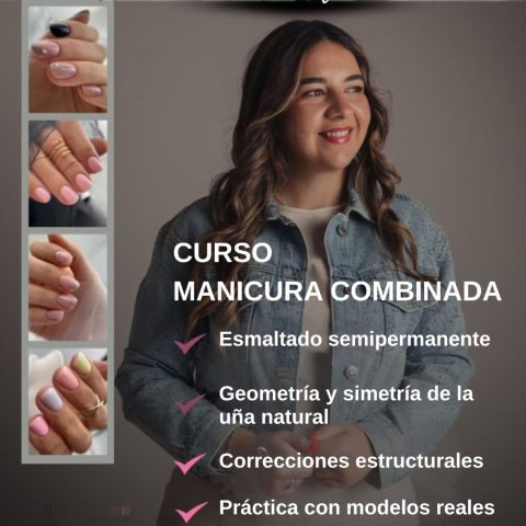 Curso Manicura combinada Ana Bracero formación manicurista