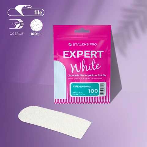 Lima desechable de base pedicura 100 grit